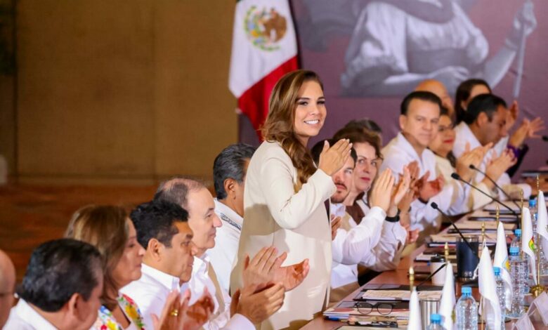 Mara Lezama participa en el Consejo Nacional de Seguridad Pública en Acapulco