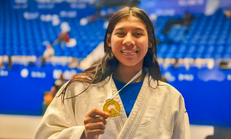 Ariadna Chávez, primera tulumnense seleccionada para el equipo nacional de judo