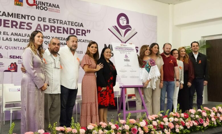 Heyden Cebada respalda estrategia para combatir el rezago educativo en mujeres