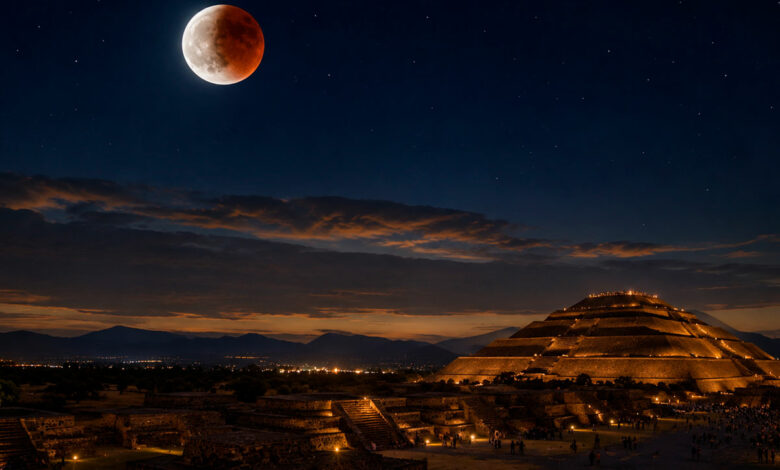 Eclipse lunar parcial en México este mes de agosto de 2026